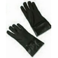 Black PVC Double Dipped Gloves